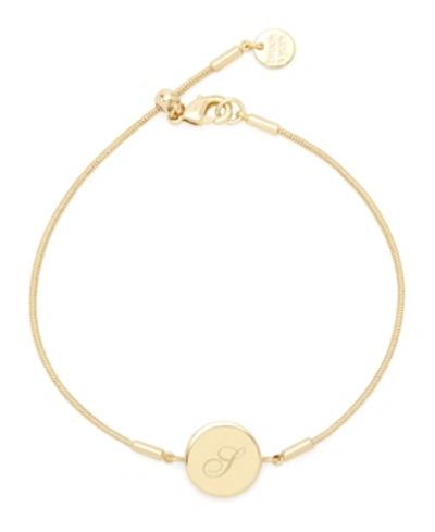 Brook & York Wren Initial Bracelet In Gold S