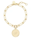 Brook & York Callie Initial Bracelet In Gold S