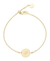Brook & York Wren Initial Bracelet In Gold P