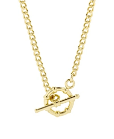 Brook & York Phoebe Toggle Necklace In Gold