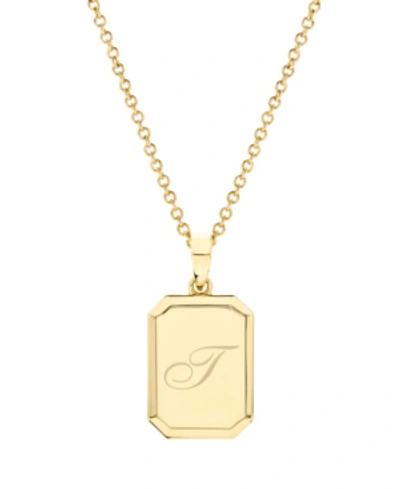 Brook & York Willow Initial Pendant In Gold T