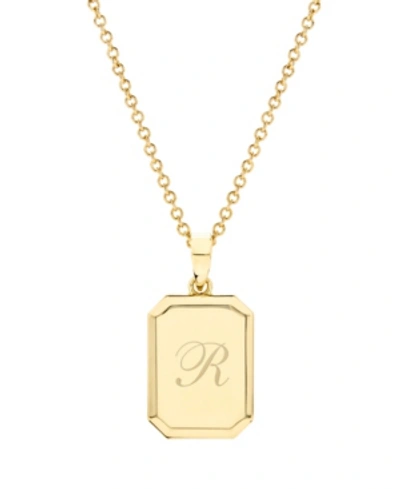 Brook & York Willow Initial Pendant In Gold R