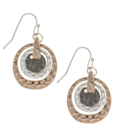 Nine West Orbital Earring In Multi