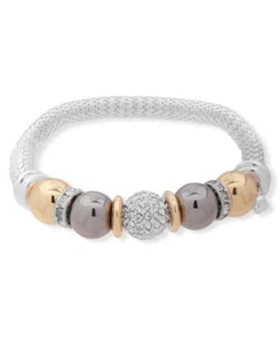 Nine West Boxed Fireball Stretch Bracelet In Multi