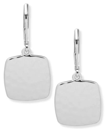 Nine West Drop Earring In Silver-tone