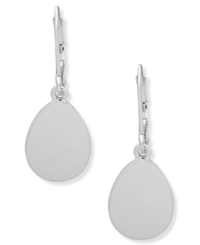 Nine West Teardrop Earring In Silver-tone