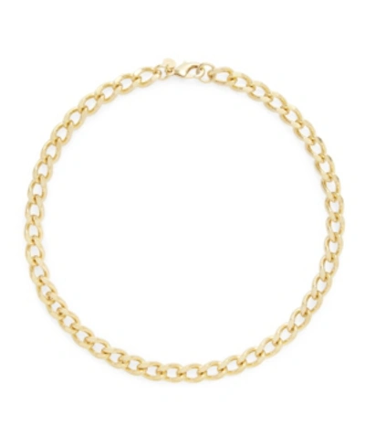 Brook & York Gigi Curb Chain Necklace In Gold Plated