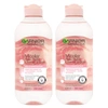 Garnier Micellar Rose Water Cleanse & Glow 400ml Duo Pack