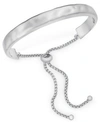 STYLE & CO HAMMERED BOLO BRACELET, CREATED FOR MACY'S