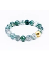 KATIE'S COTTAGE BARN EVERGREEN GEMSTONE GIVE BACK BRACELET