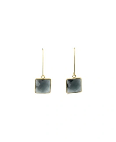 Roberta Sher Designs London Stone Drop Earrings With 14k Gold Filled Artesian Earwires In Gold - Fill