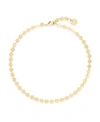 Brook & York Sequin Chain Anklet In Gold