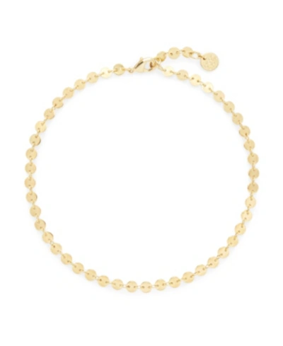 Brook & York Sequin Chain Anklet In Gold