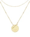 Brook & York 14k Gold Plated Grace Initial Layering Necklace Set In Gold - A