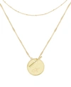 Brook & York 14k Gold Plated Grace Initial Layering Necklace Set In Gold - K