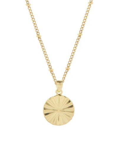 Brook & York 14k Gold Plated Celeste Pendant Necklace