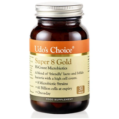 Udo's Choice Super 8 Gold Microbiotics - 30 Vegecaps