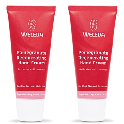 Weleda Pomegranate Regenerating Hand Cream Duo (worth $35)