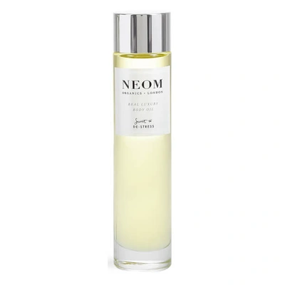 Neom Organics Real Luxury De-stress Body Oil 100ml In N/a