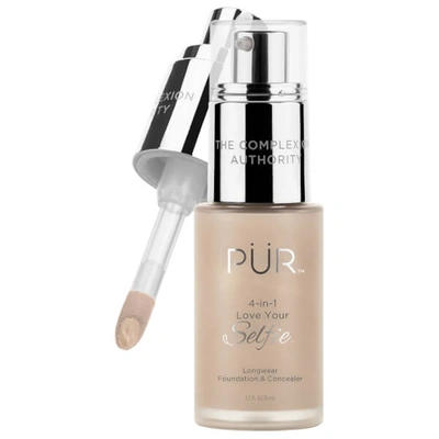 Pür 4-in-1 Love Your Selfie Longwear Foundation And Concealer 30ml (various Shades) - Mn5/almond