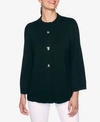 ALFRED DUNNER WOMEN'S PLUS SIZE MADISON AVENUE SWEATER JACKET