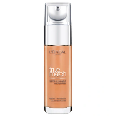 L'oréal Paris True Match Liquid Foundation With Spf And Hyaluronic Acid 30ml (various Shades) - 8n Cappuccino In 8n Cappuccino