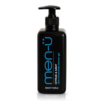 Menu Men-ü Citrus And Mint Shower Gel 500ml - With Pump