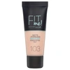 Maybelline Fit Me! Matte And Poreless Foundation 30ml (various Shades) In 103 Pure Ivory