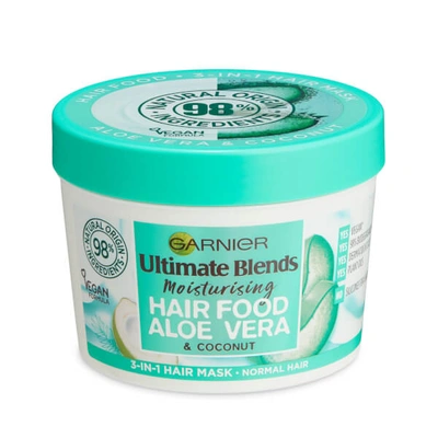 Garnier Ultimate Blends Hair Food Aloe Vera 3-in-1 Normal Hair Mask Treatment 390ml