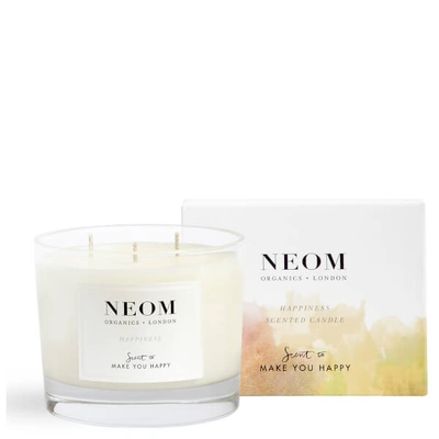 Neom Happiness Scented 3 Wick Candle