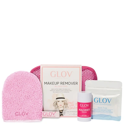 Glov Hydro Cleanser Travel Set - Pink (worth £26.70)