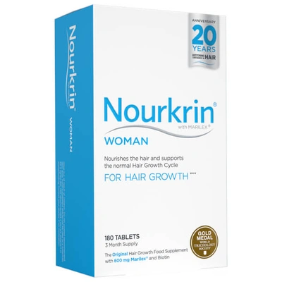 Nourkrin Woman - 3 Month Supply (180 Tablets, Worth $229)