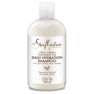 Shea Moisture 100% Virgin Coconut Oil Daily Hydration Shampoo 384ml