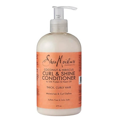 Shea Moisture Coconut & Hibiscus Curl & Shine Conditioner 384ml