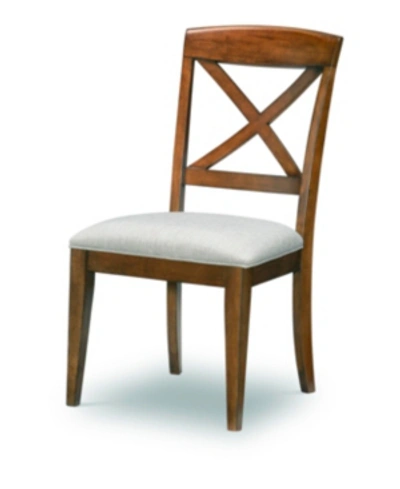 Furniture Highland Dining X Back Side Chair, Created For Macy's