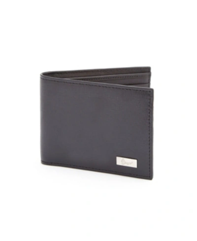 Emporium Leather Co Rfid Blocking Bifold Wallet In Black