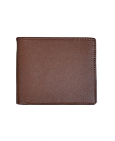 Emporium Leather Co Men's Bifold Credit Card Wallet In Brown