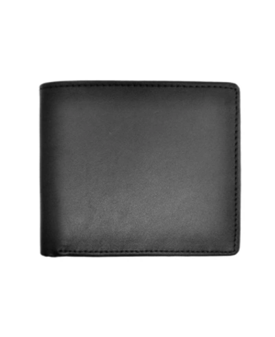 Emporium Leather Co Men's Bifold Credit Card Wallet In Black