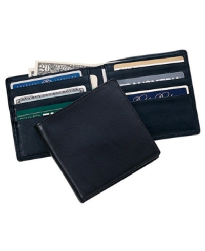 Emporium Leather Co Men's Bifold Credit Card Wallet In Black