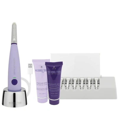 Michael Todd Beauty Sonicsmooth Sonic Dermaplaning 2 In 1 Facial Exfoliation & Peach Fuzz Hair Removal System In Lavender