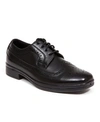 Deer Stags Little And Big Boys Alver Classic Cap Toe Bal Dress Comfort Oxford In Black