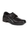 Deer Stags Little And Big Boys Blazing Classic Dress Comfort Oxford In Black