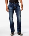 BUFFALO DAVID BITTON MEN'S RELAXED STRAIGHT FIT DRIVEN-X STRETCH JEANS