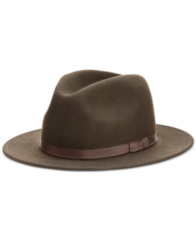 Country Gentlemen Country Gentleman Hats, Wilton Wool Fedora In Brown