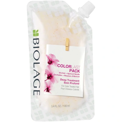 Biolage Colorlast Coloured Hair Mask Deep Treatment Pack Colour Protect Mask For Coloured Hair 100ml