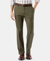 Dockers Men's Easy Straight Fit Khaki Stretch Pants In Olive Grove
