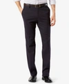 Dockers Men's Easy Straight Fit Khaki Stretch Pants In  Navy