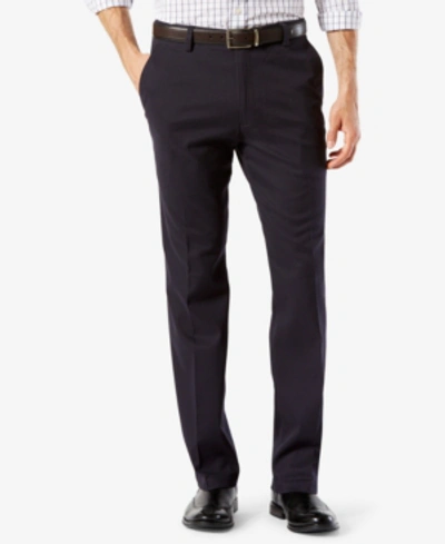 Dockers Men's Easy Straight Fit Khaki Stretch Pants In  Navy
