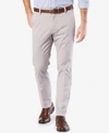 DOCKERS MEN'S EASY SLIM FIT KHAKI STRETCH PANTS