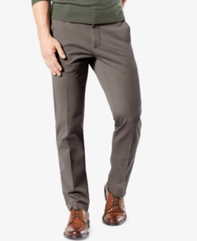 Dockers Men's Big & Tall Workday Classic Fit Smart 360 Flex Stretch Khakis In Storm